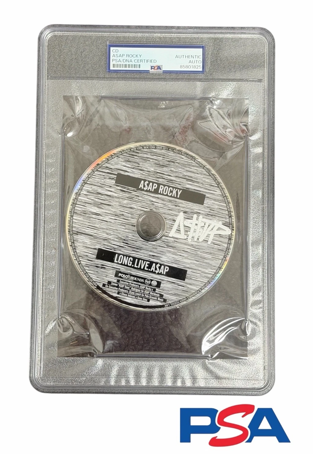 ASAP ROCKY Signed Autographed Long. Live. A$AP CD PSA/DNA ENCAP AUTO Rihanna