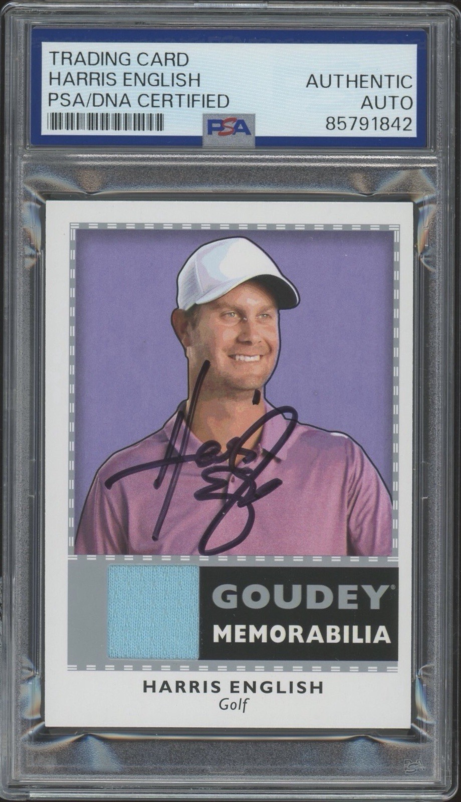 2018 Goodwin Champions Harris English Signed Rookie Goudey Memorabilia PSA AUTO