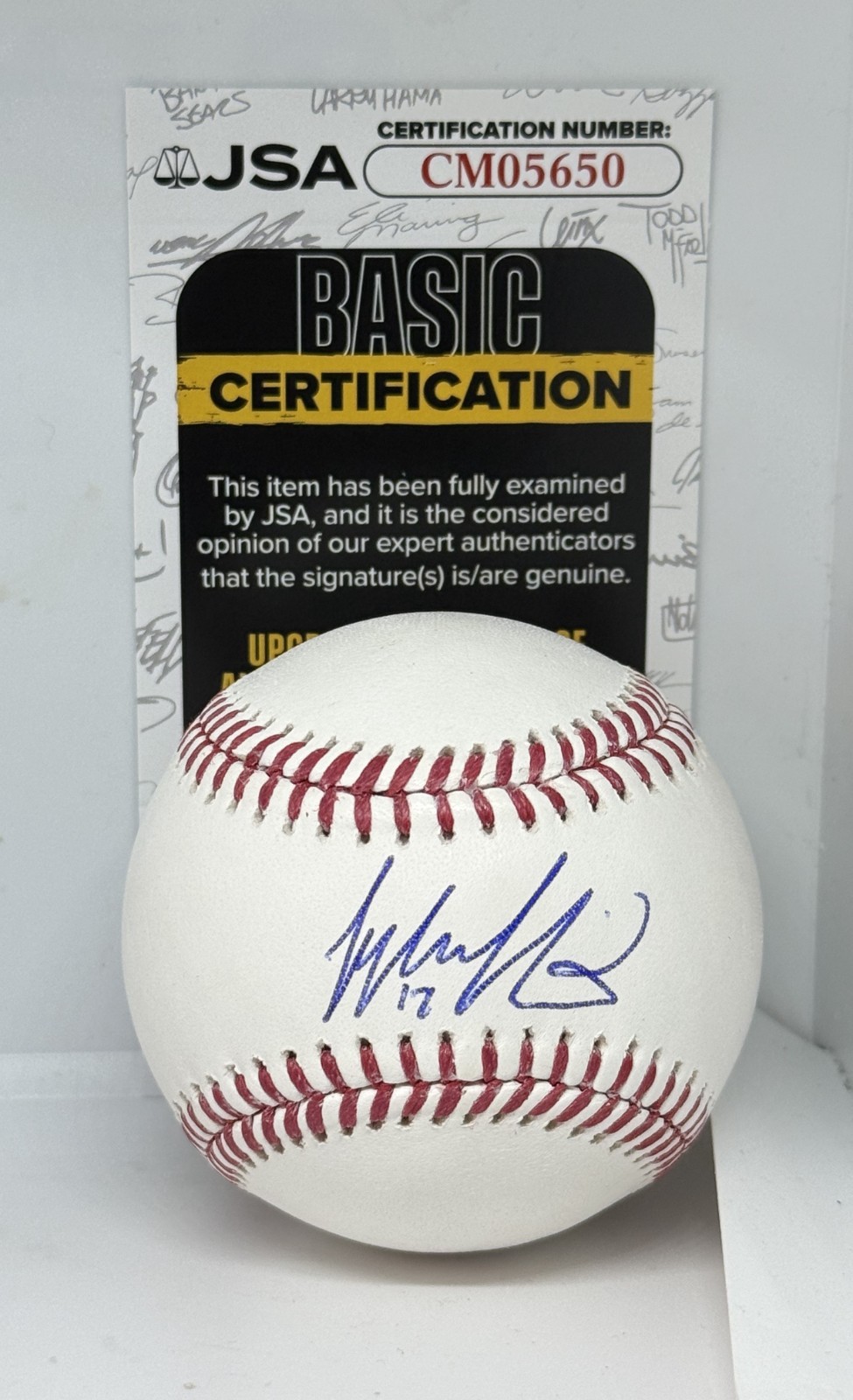 Tyler Austin Chicago Cubs signed MLB Baseball Ball autographed JSA COA