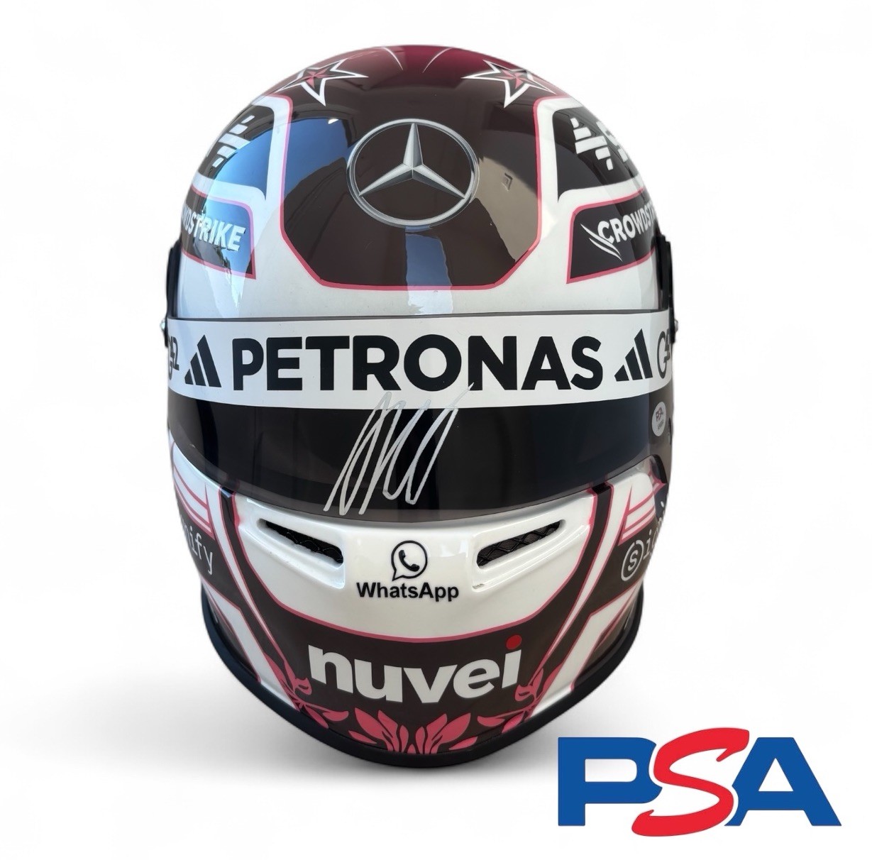 Kimi Antonelli Signed 2025 Rookie F1 Miami GP Full Size 1:1 Helmet PSA AUTO #12