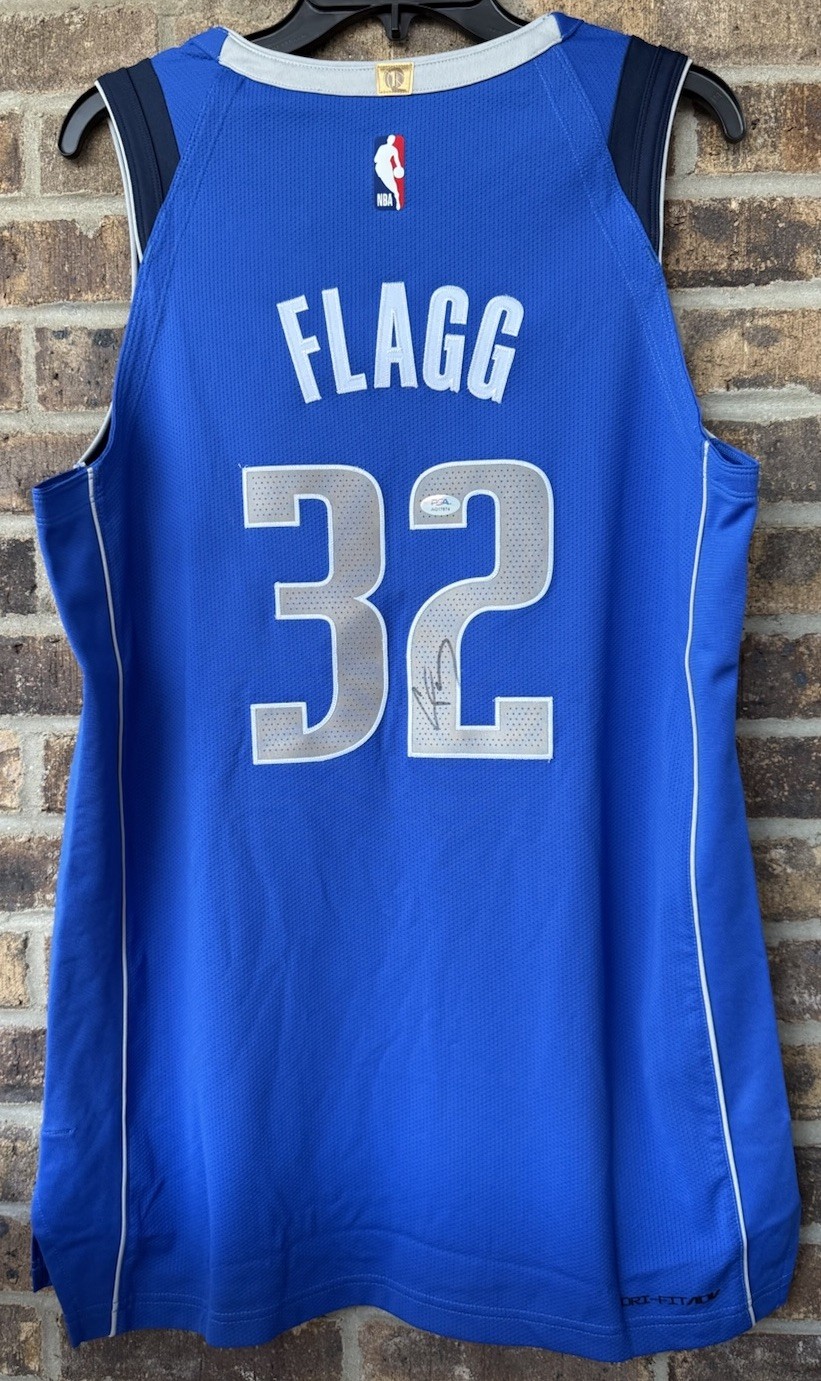 Cooper Flagg Signed Officially Licensed Dallas ICON On Court Nike Jersey PSA/DNA