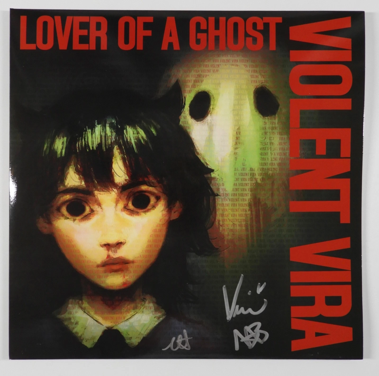 Violent Vira JSA Signed Autograph Record Album Vinyl Lover Of A Ghost