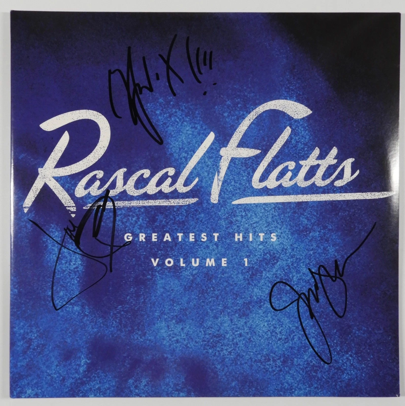 Rascal Flatts Signed Autograph Album JSA Record Vinyl Greatest Hits Volume 1
