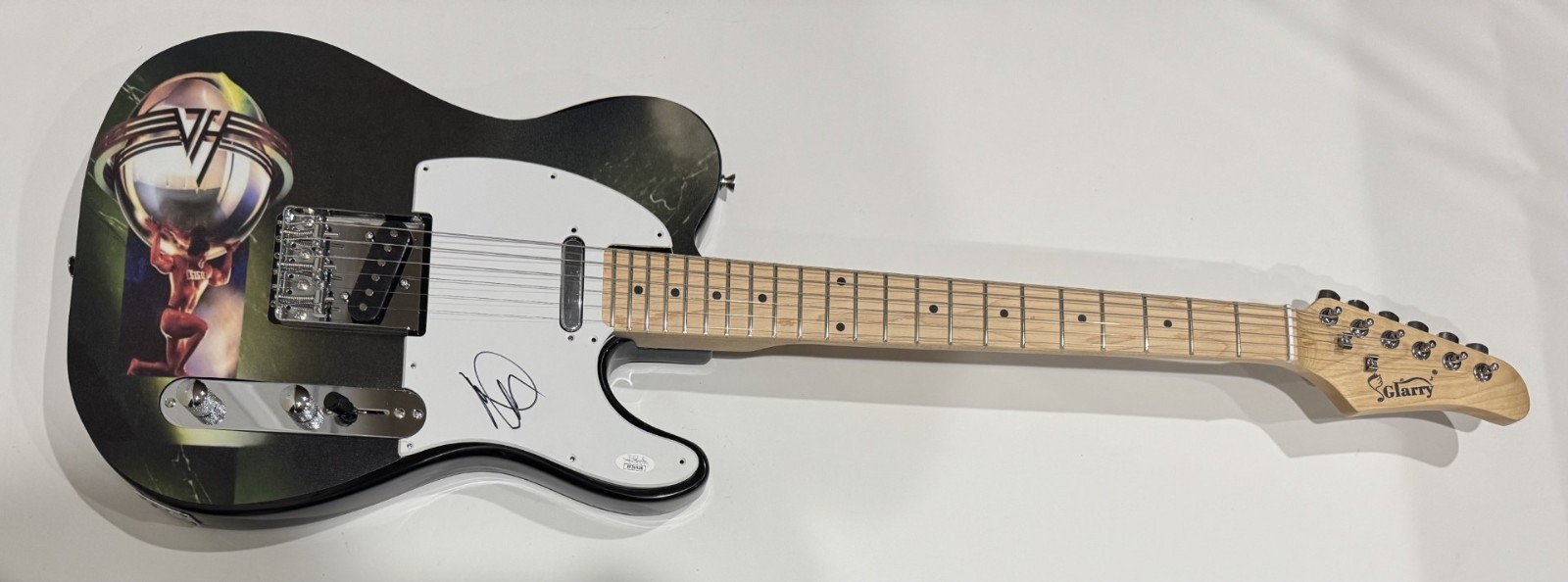 MICHAEL ANTHONY SIGNED CUSTOM VAN HALEN 5150 ELECTRIC GUITAR JSA COA