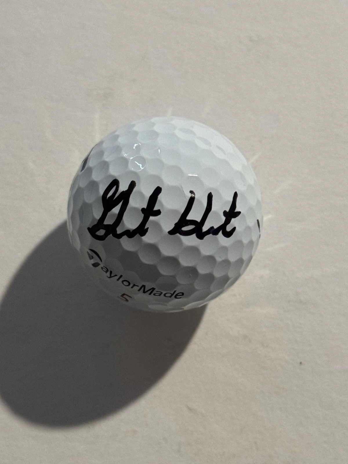 GRANT HORVAT SIGNED BRANDED GOLF BALL YOUTUBE GOLF STAR AUTOGRAPHED RARE COA