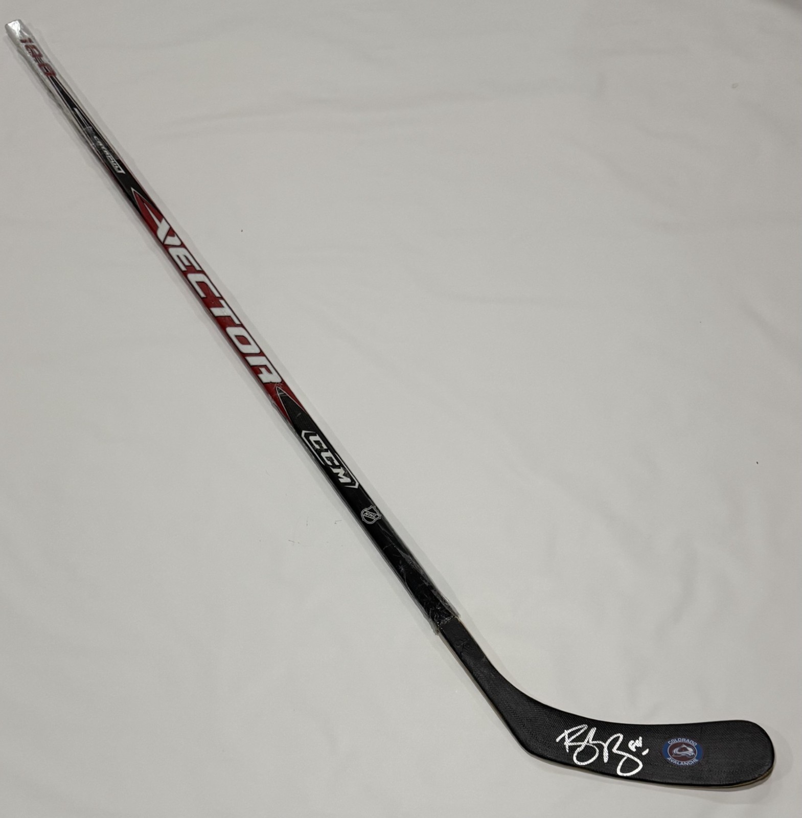 BRENT BURNS SIGNED FULL SIZE HOCKEY STICK COLORADO AVALANCHE