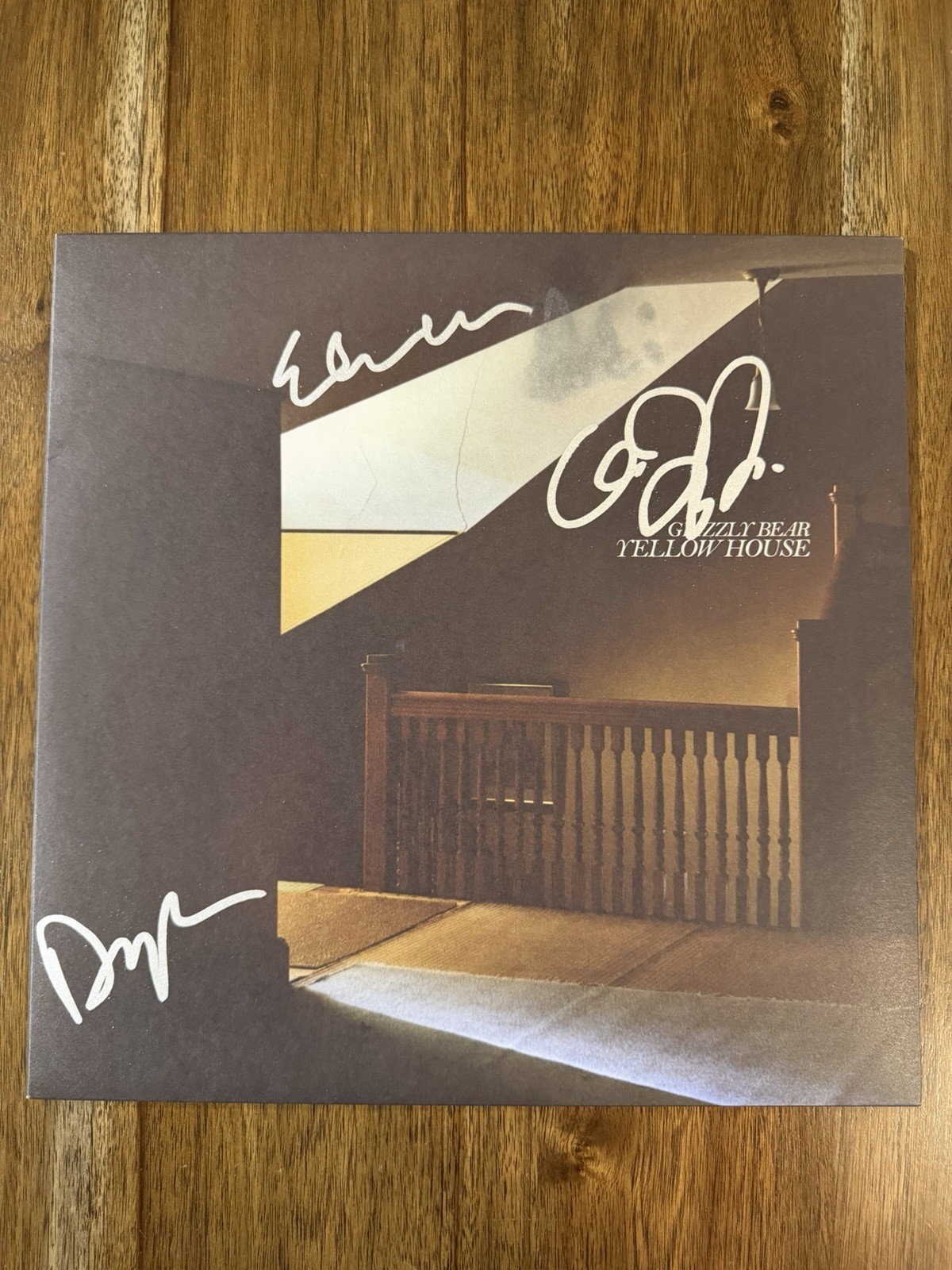 ‘Grizzly Bear’ Rock Band Signed ‘Yellow House’ Vinyl Album ‘Ed Droste’ +2