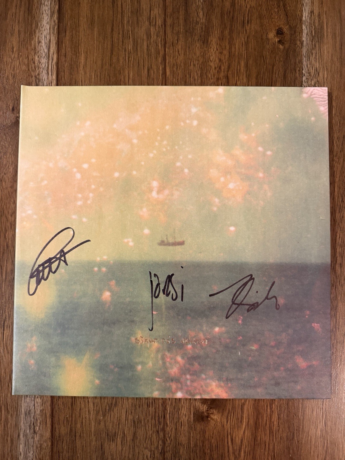 ‘Sigur Ros’ Band Signed ‘Valtari’ Vinyl Album ‘Jonsi, Kjartan & Georg’
