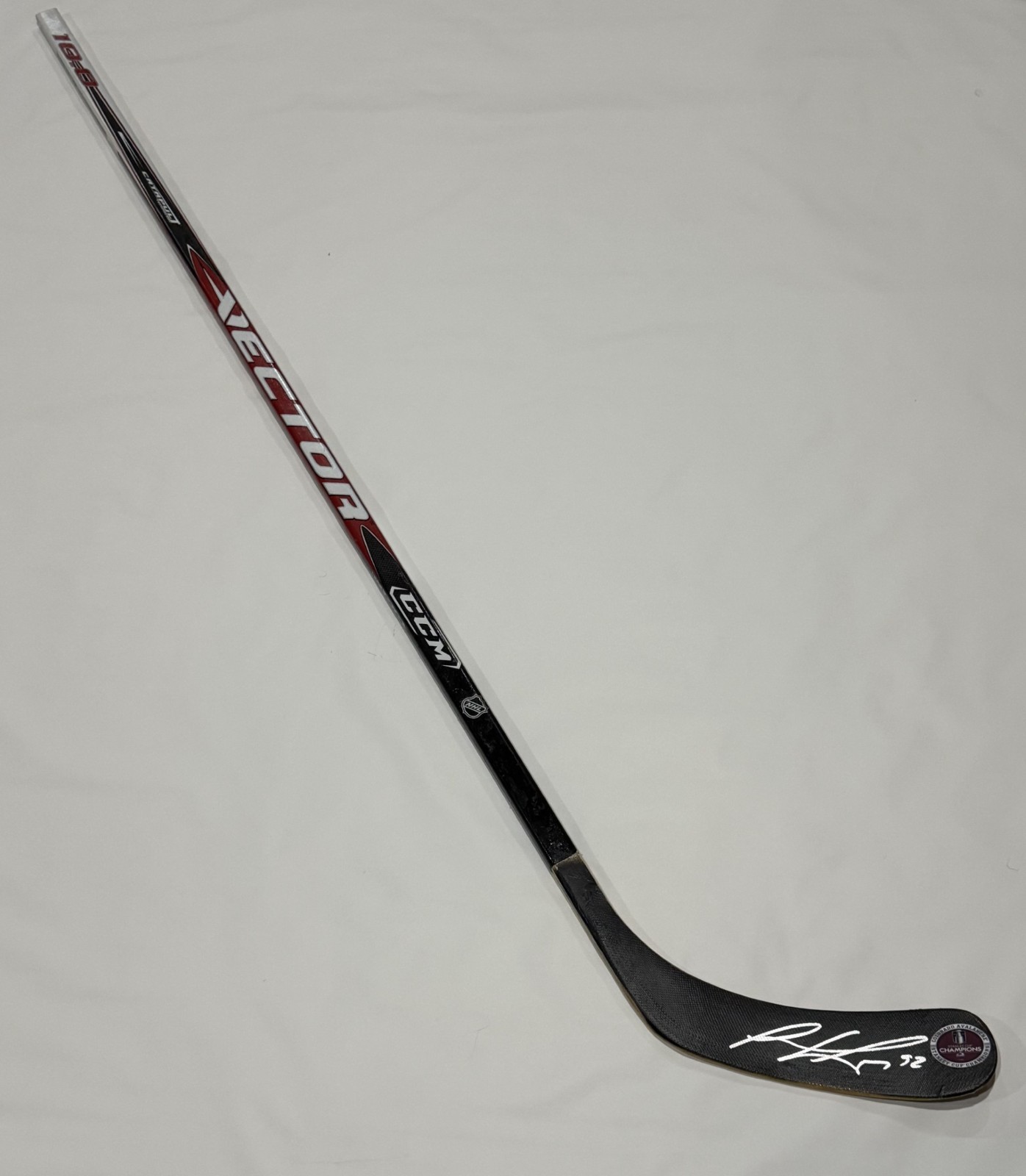 GABRIEL LANDESKOG SIGNED F/S HOCKEY STICK COLORADO AVALANCHE 2022 CUP CHAMPS