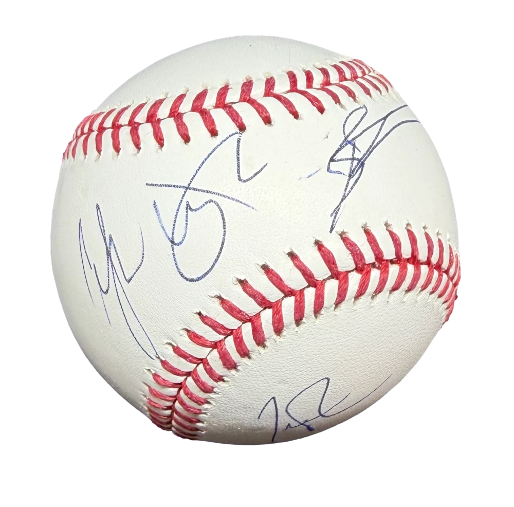 Old Dominion Band x5 Signed Autograph OMLB Baseball Ball Matthew Ramsey JSA COA
