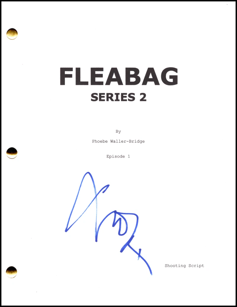 Andrew Scott Signed Autograph Fleabag S2 Full Pilot Script Screenplay Hot Priest