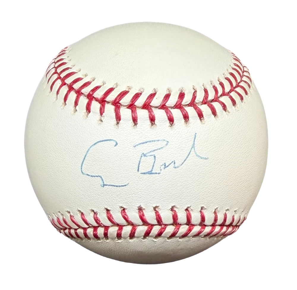 President George H W Bush Signed Autograph OMLB Baseball Ball w/ PSA COA