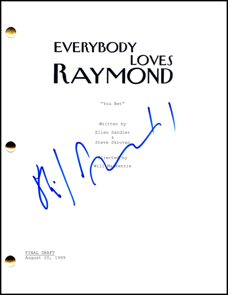 Phil Rosenthal Signed Autograph Everybody Loves Raymond Full Script Screenplay