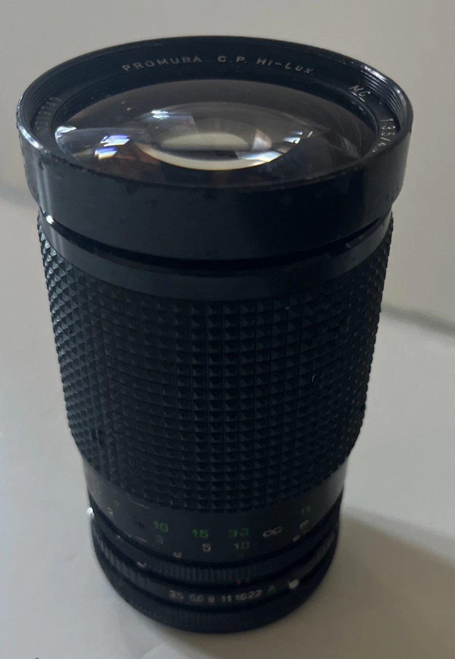 Promura C.P. HI-Lux Mc 1:3.5/4.5 f=35-2000mm lens MC Mount READ