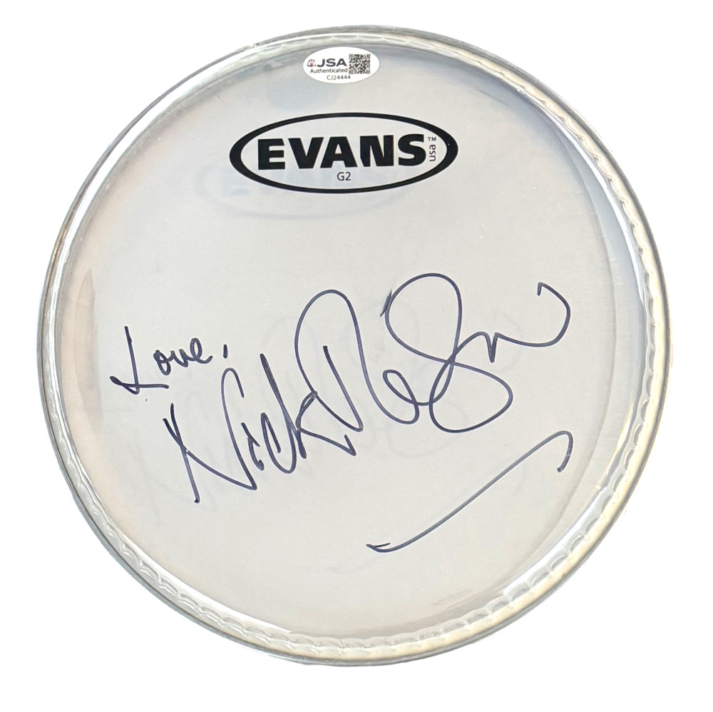 Nick Mason Pink Floyd Signed Autograph 8