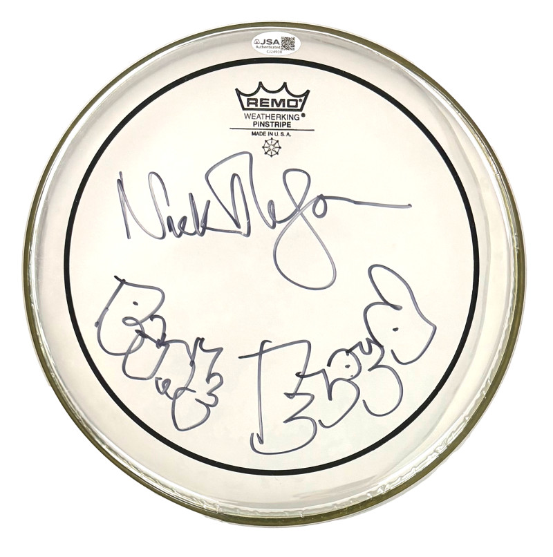 Nick Mason Signed Autograph 10