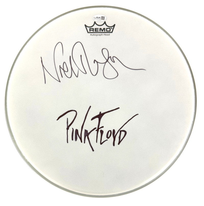 Nick Mason Pink Floyd Signed Autograph 14