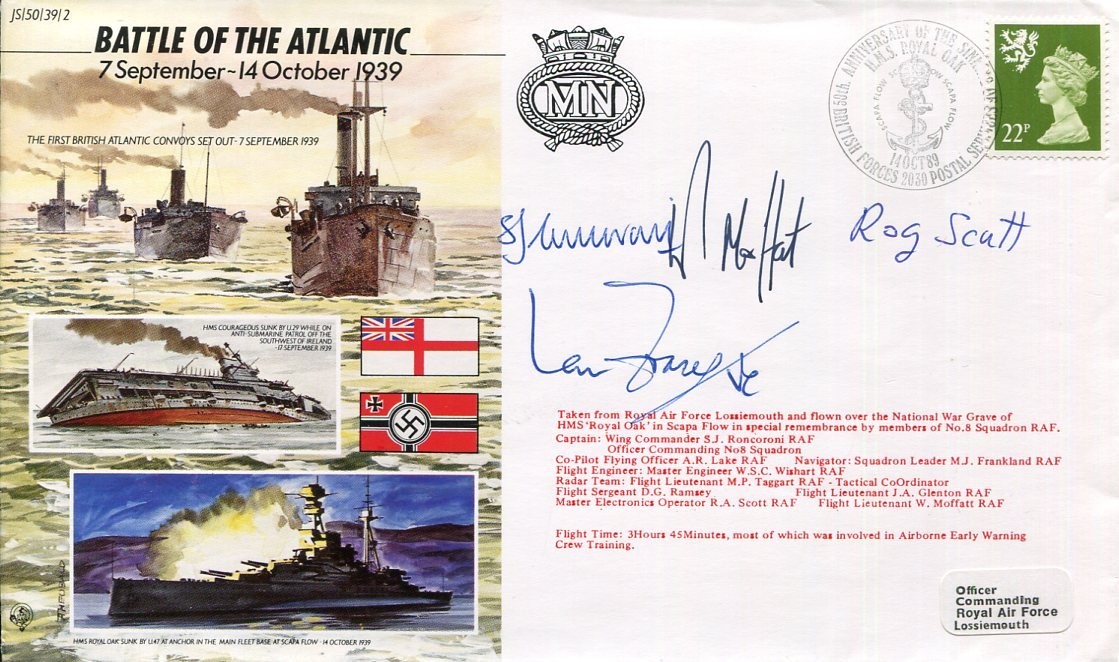 Ian Edward Fraser Royal Navy WWII War Victoria Cross Frogman Signed Autograph