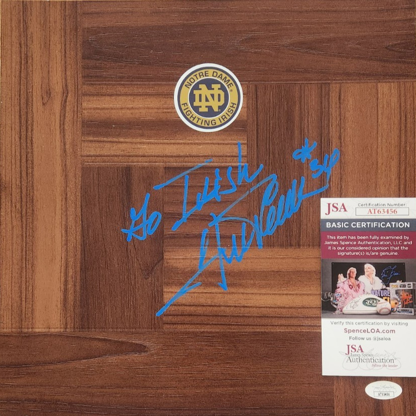 Austin Carr Signed Floorboard JSA COA #AT63456 Notre Dame 