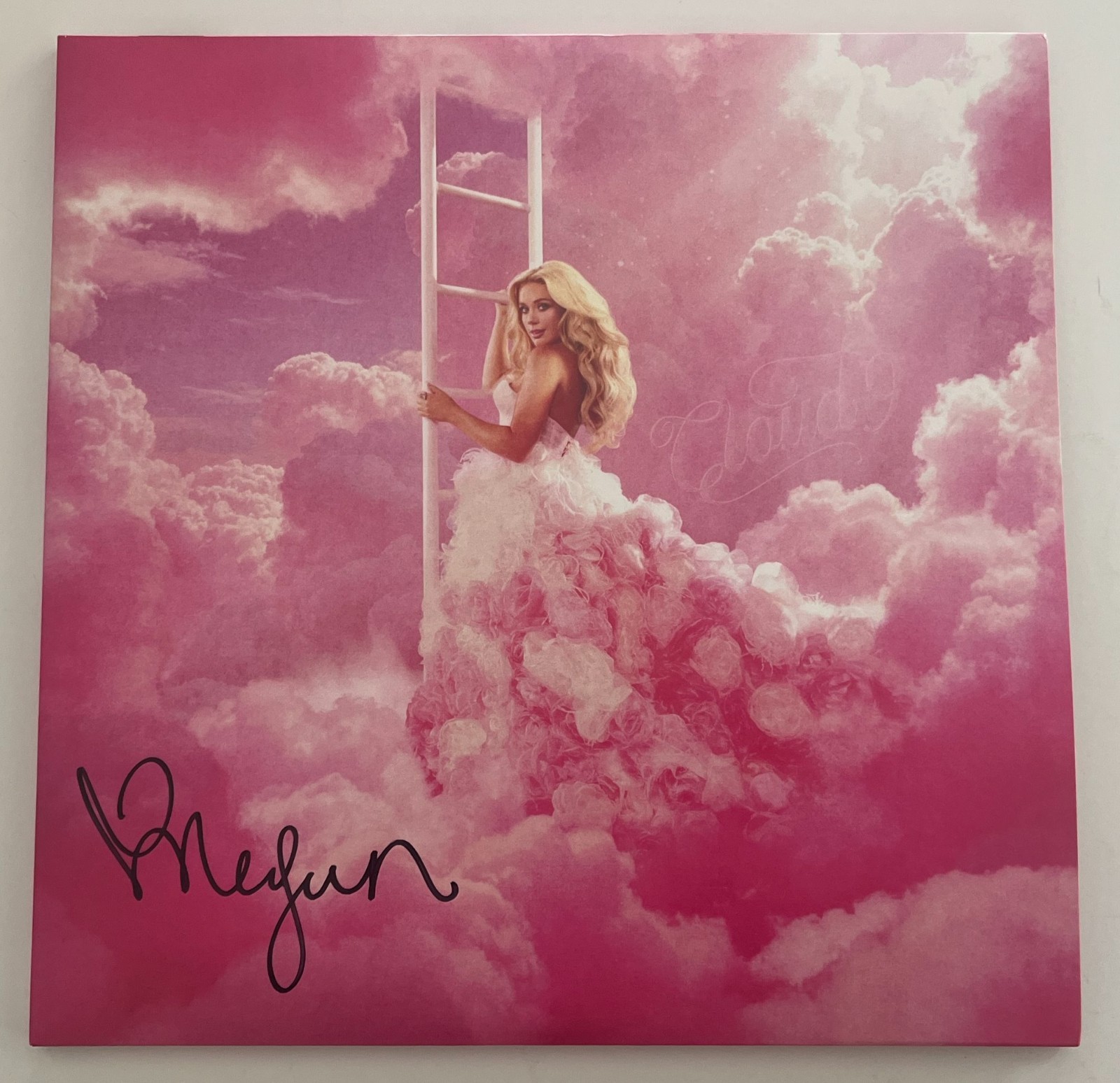 MEGAN MORONEY SIGNED AUTOGRAPH CLOUD 9 VINYL RECORD ALBUM LP & BECKETT BAS COA