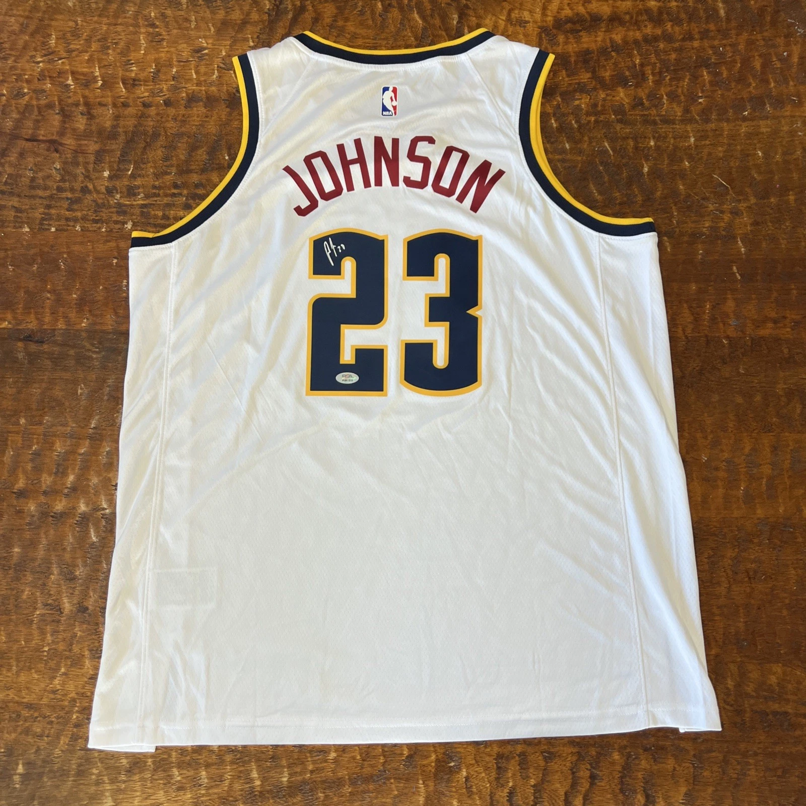 Cameron Johnson Signed Denver Nuggets Jersey PSA DNA  Autographed Cam