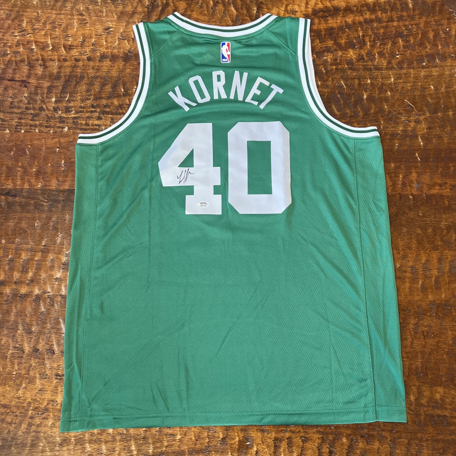 Luke Kornet Signed Boston Celtics Jersey PSA DNA  Autographed