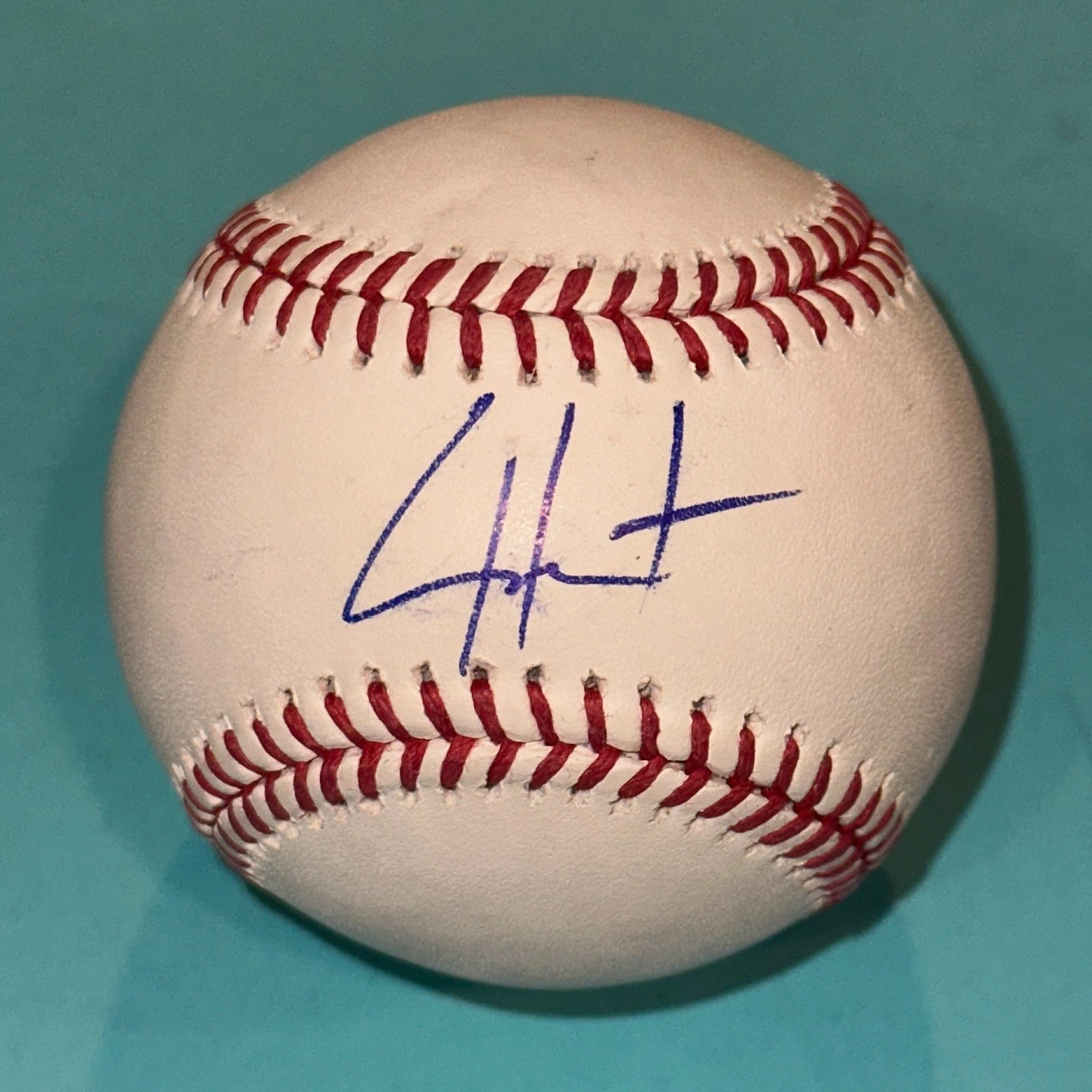 CADE HORTON (Chicago CUBS) Signed Official MLB Baseball Beckett (BAS)