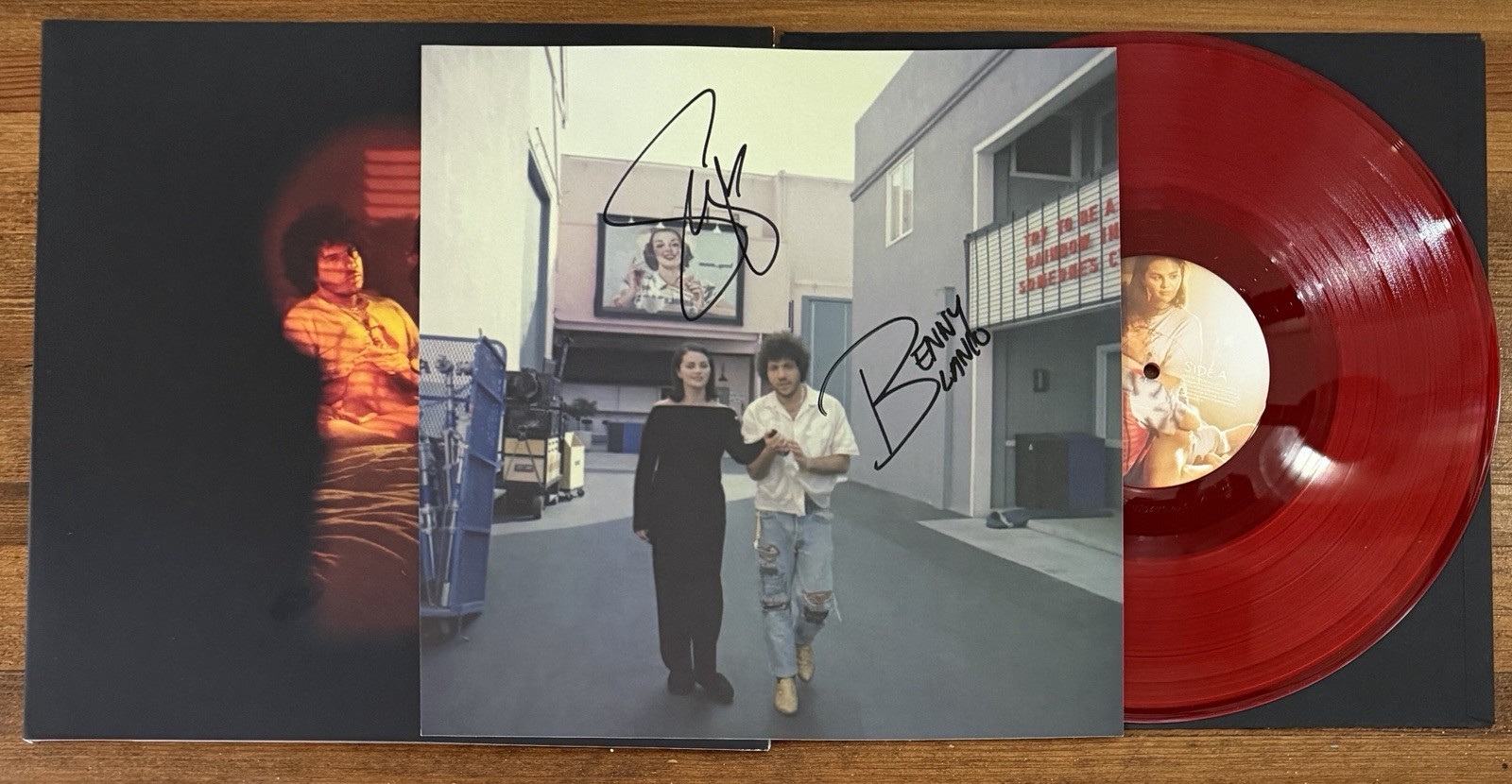 SIGNED Selena Gomez I Said I Love You First Card & Vinyl PSA DNA COA Autograph