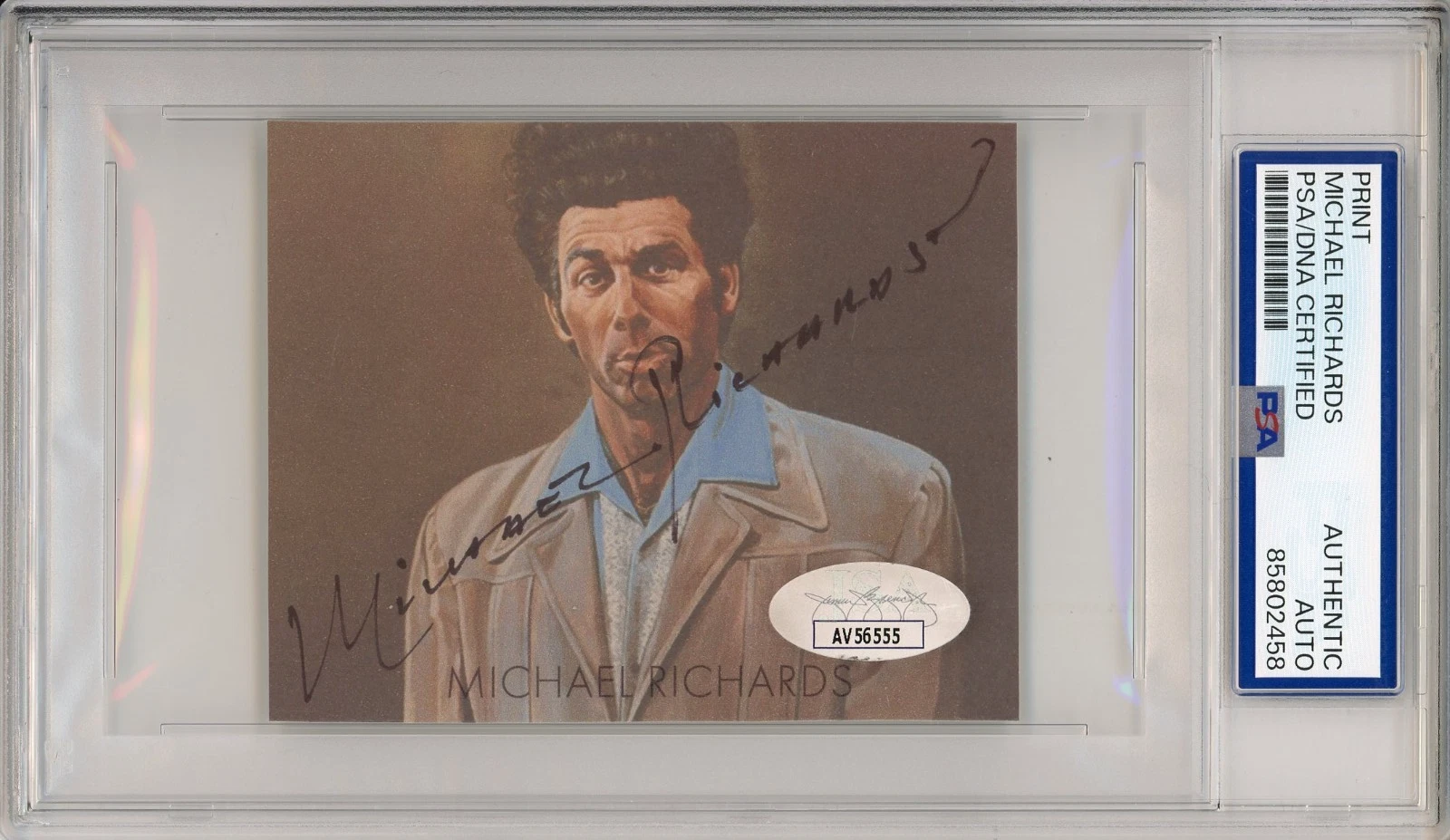 SIGNED Michael Richards Seinfeld Funny KRAMER Picture JSA PSA DNA COA AUTOGRAPH