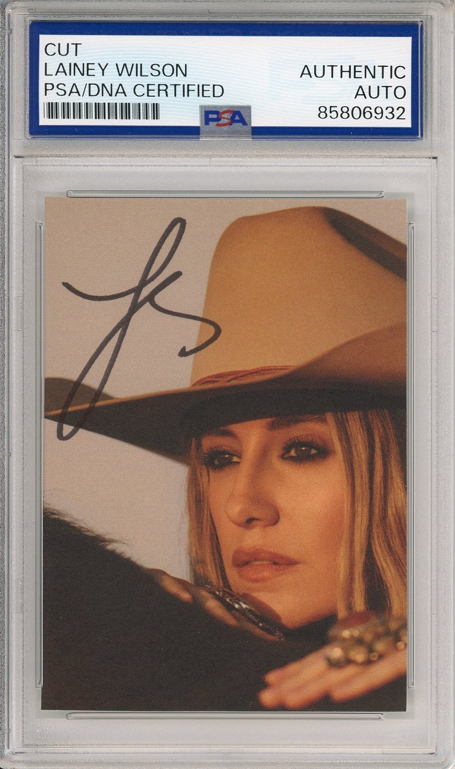 Lainey Wilson Whirlwind Album SIGNED Cover Photograph Autograph PSA DNA COA Auto