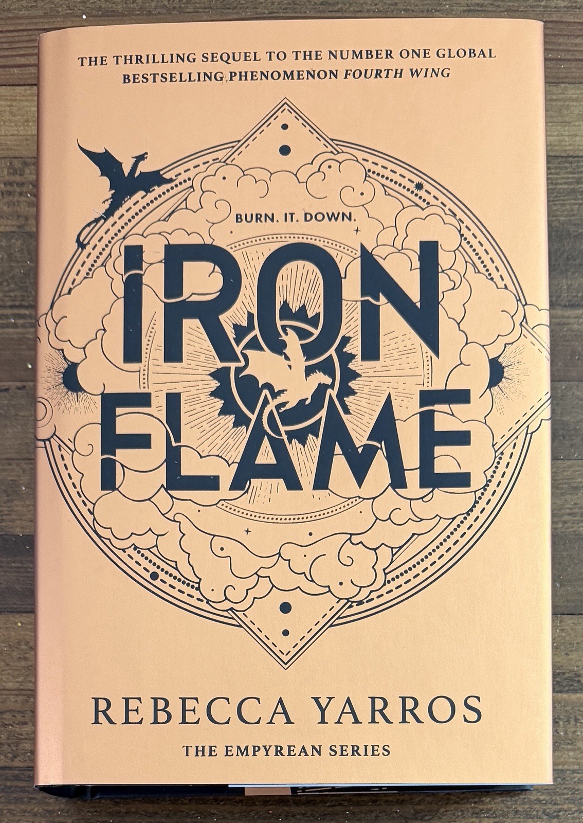 SIGNED Rebecca Yarros Iron Flame Waterstones Edition Book PSA DNA COA Autograph