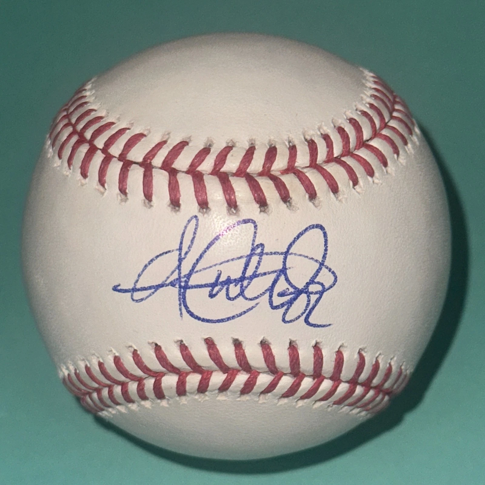 ANDREW McCUTCHEN (Pittsburgh Pirates) Signed Official MLB Baseball Beckett (BAS)