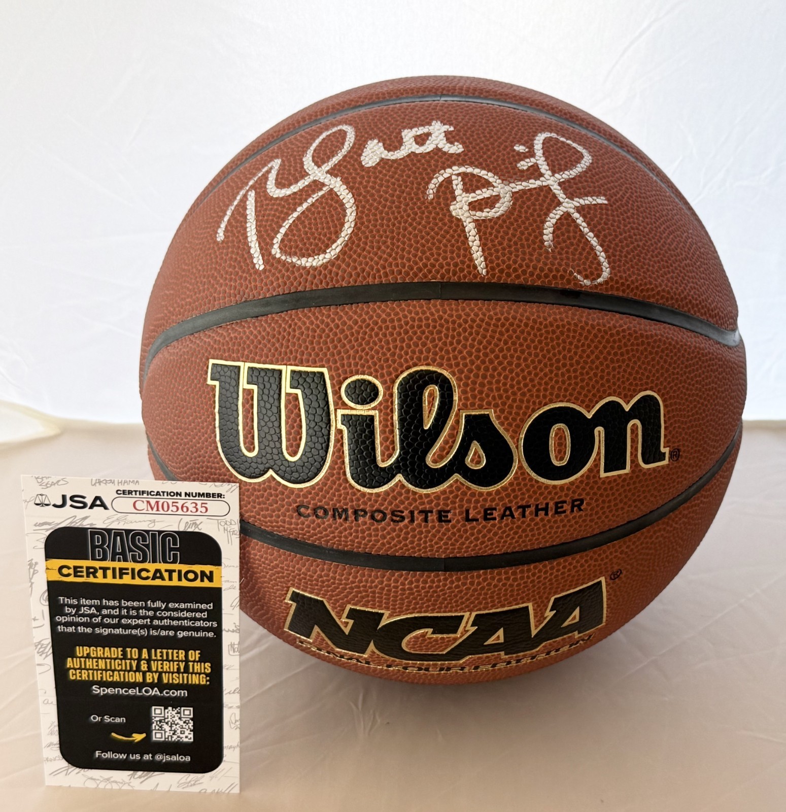 Matt Painter Purdue Boilermakers signed NCAA Basketball Ball autographed #1 JSA