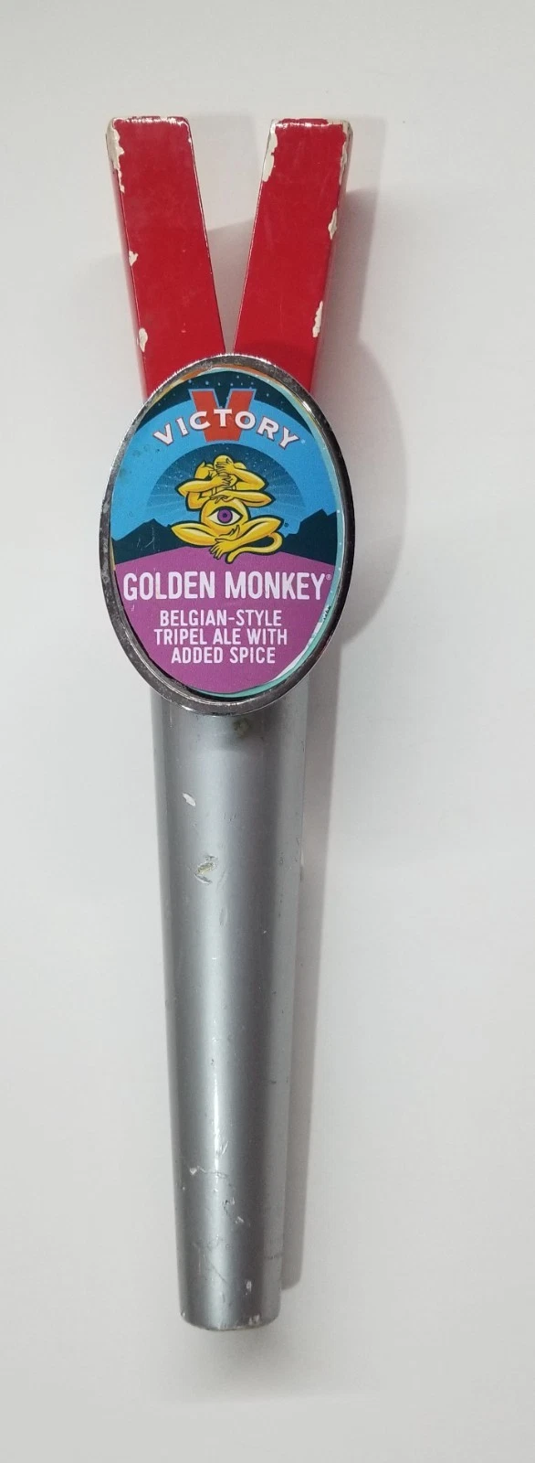 Official Victory Brewing Golden Monkey Belgian Tripel Ale Craft Beer Tap Handle