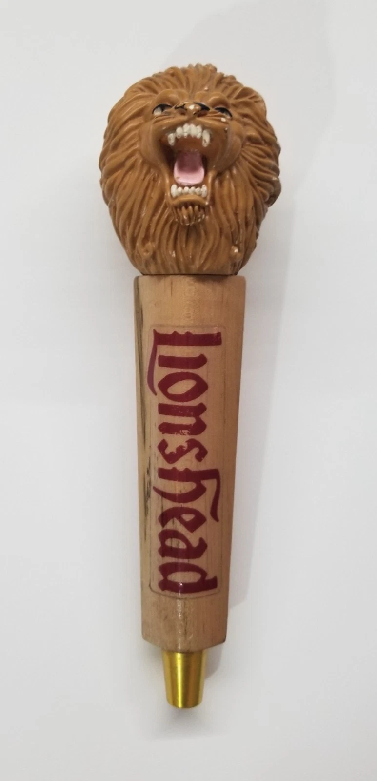 Official Lion Brewery Lionshead Pilsner Beer Tap Handle IPA Knob Keg Draft