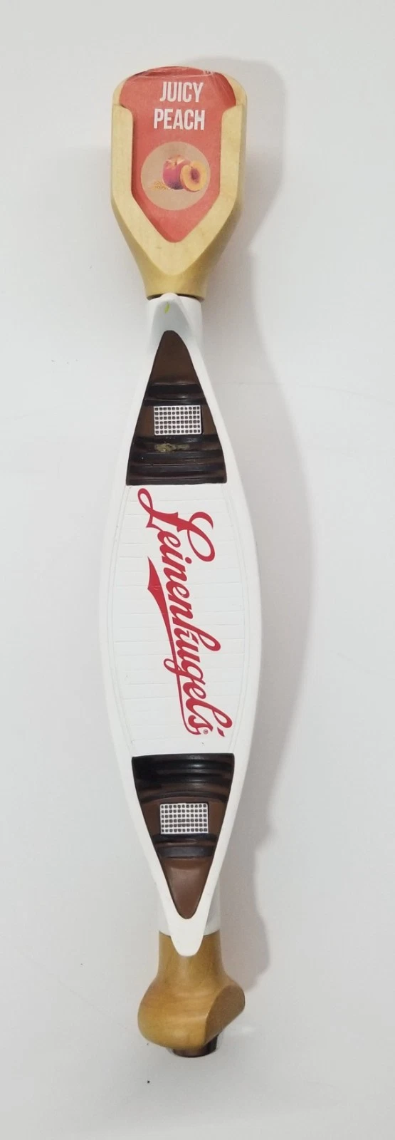 Official Leinenkugel's Juicy Peach Canoe Beer Tap Handle Knob