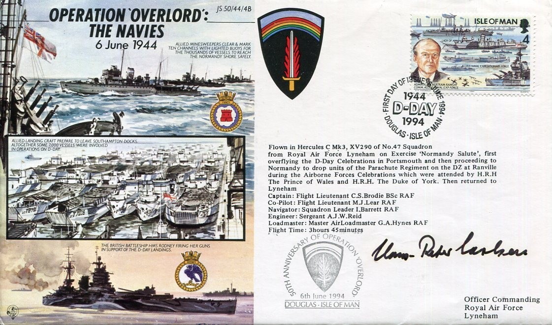 Claus-Peter Carlsen WWII War German Submarine CO U-Boat U-732 Signed Autograph