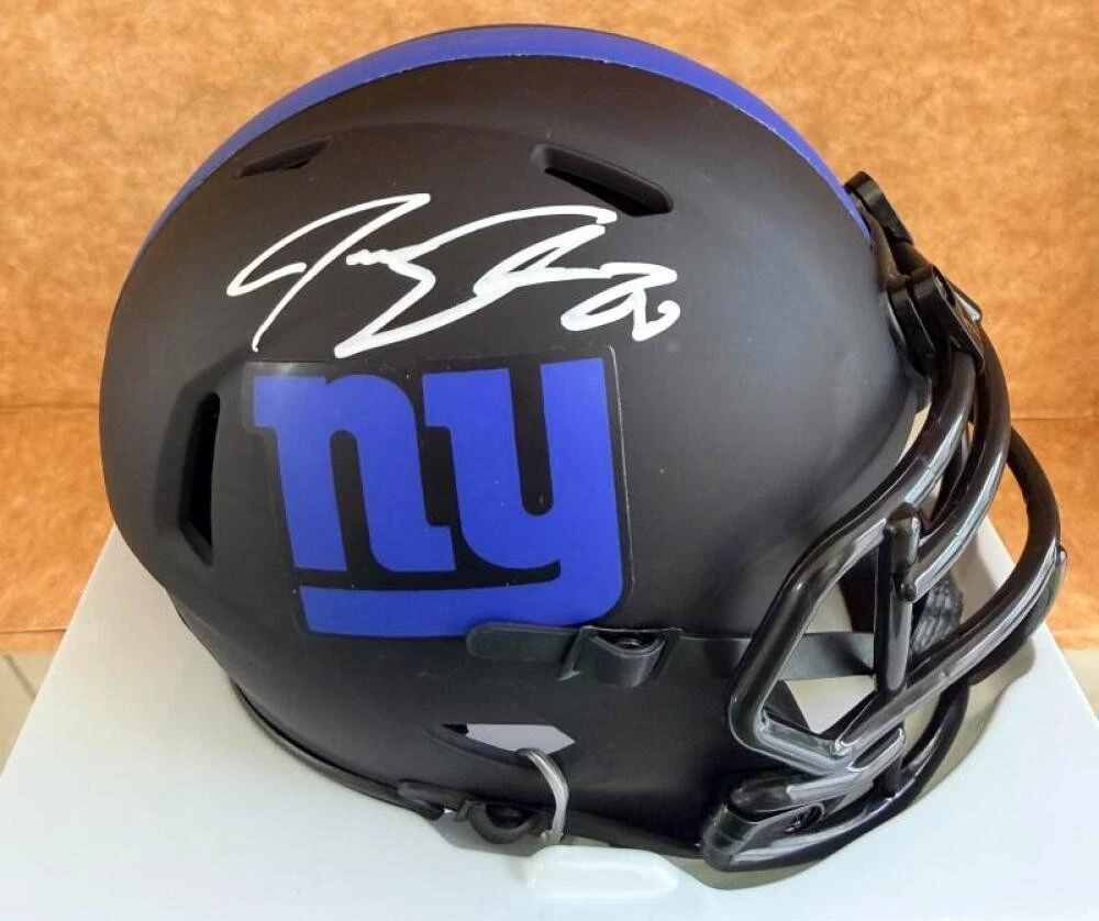 JEREMY SHOCKEY NEW YORK GIANTS ECLIPSE SIGNED AUTOGRAPHED MINI HELMET