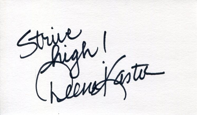 Deena Kastor 2004 US Olympic Bronze Runner Marathon Signed Autograph
