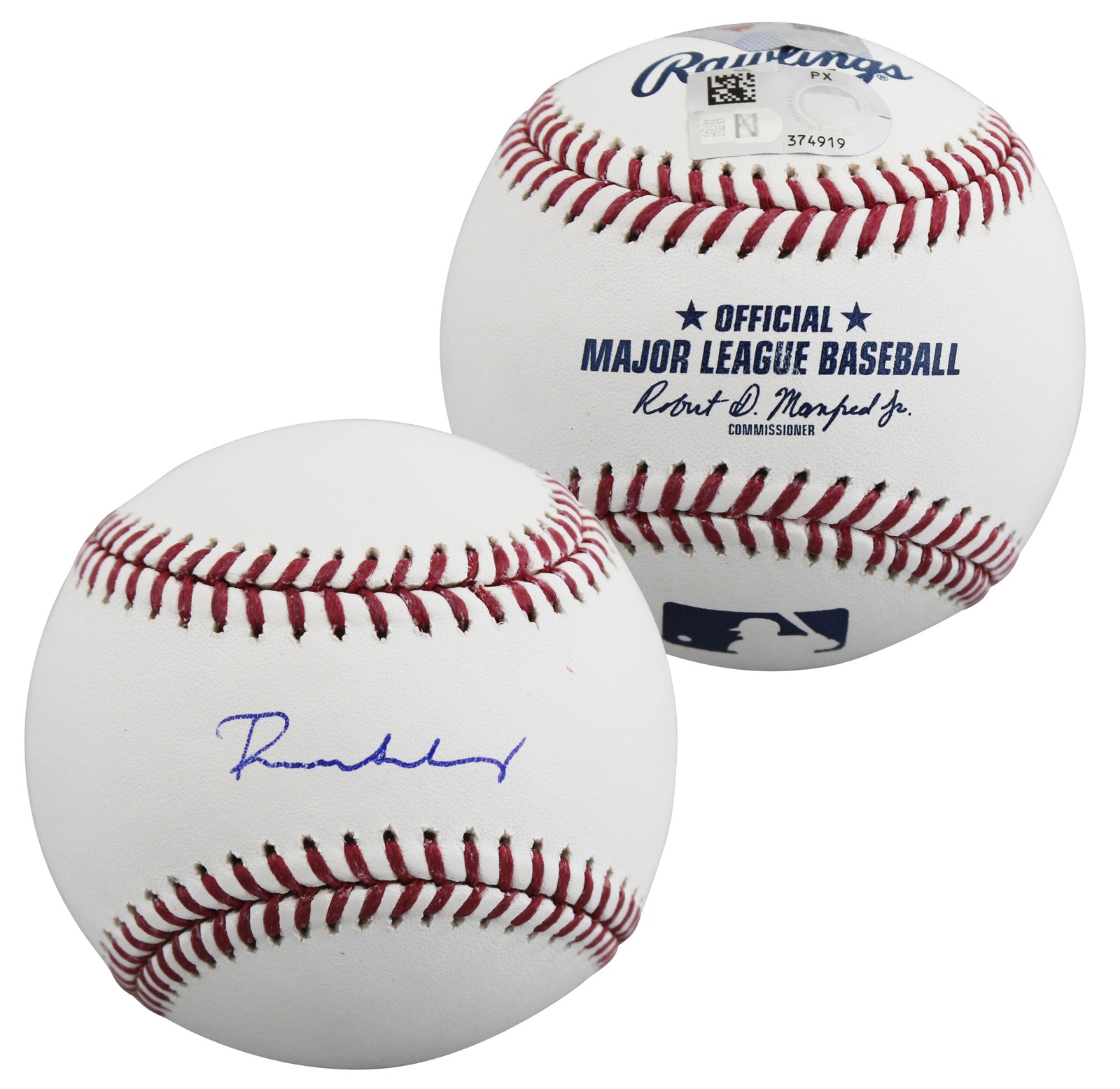 Red Sox Roman Anthony Authentic Signed Oml Baseball Autographed MLB & Fanatics