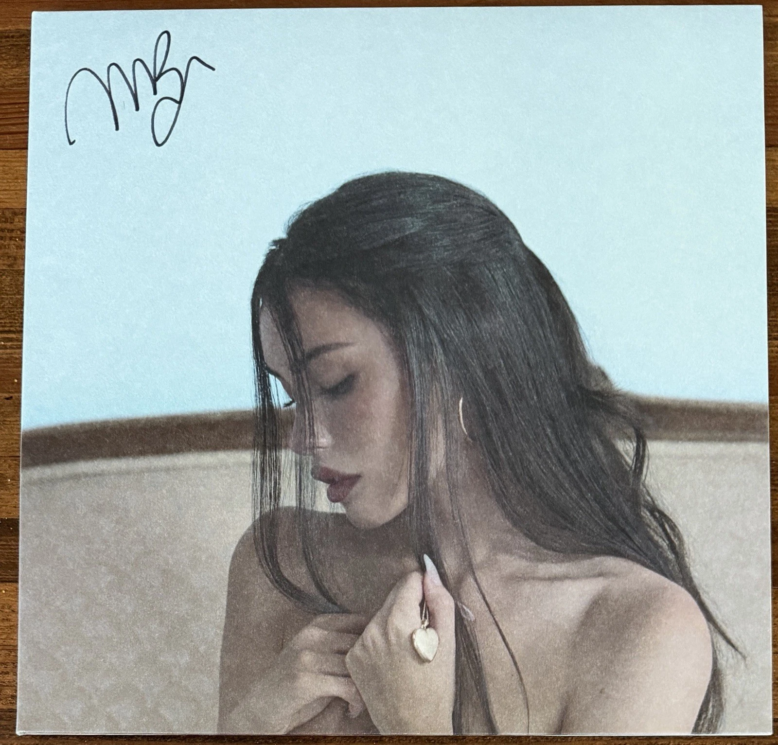 Madison Beer SIGNED Locket Album Vinyl Jacket Cover Autograph BECKETT BAS COA