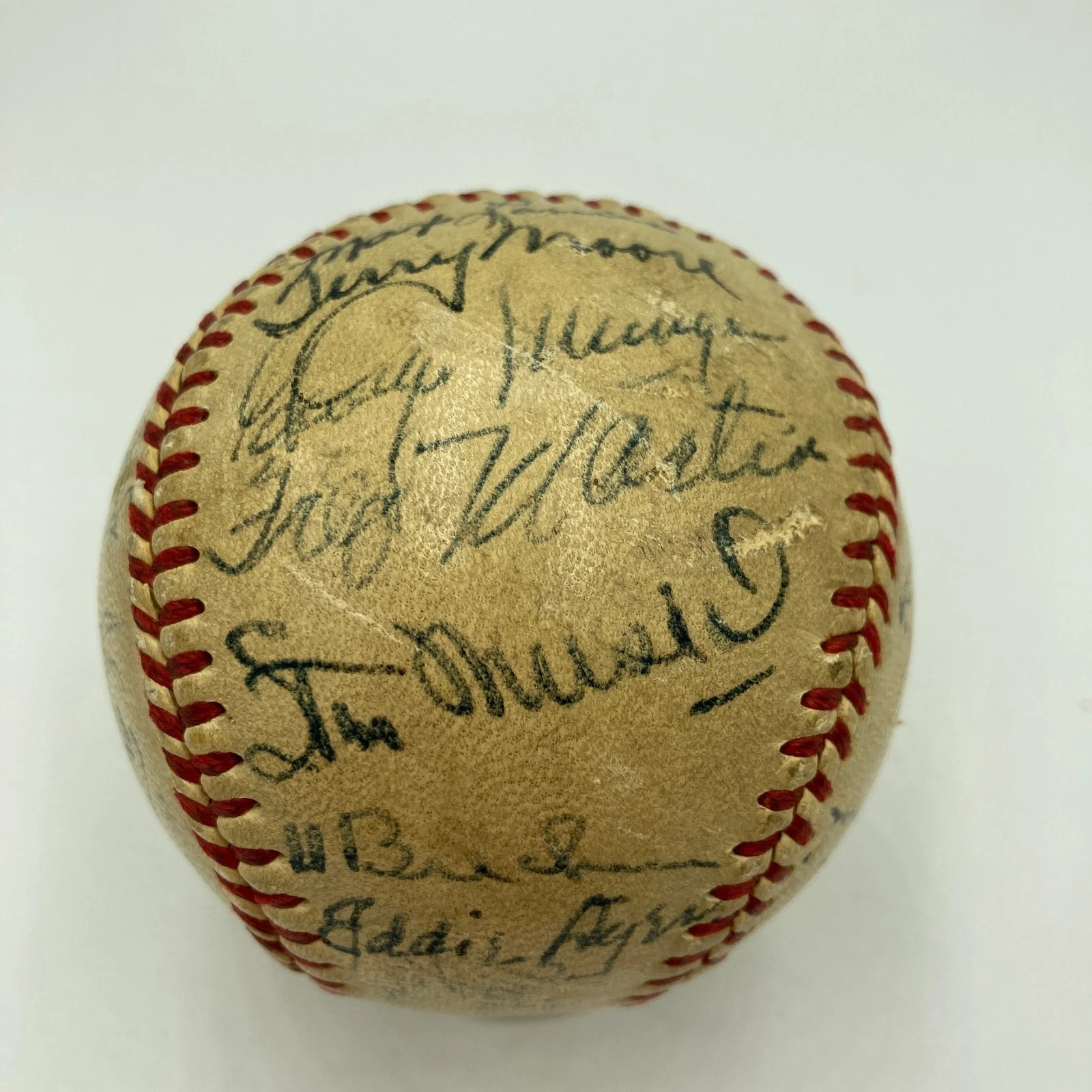 1949 St. Louis Cardinals Team Signed National League Baseball Stan Musial JSA