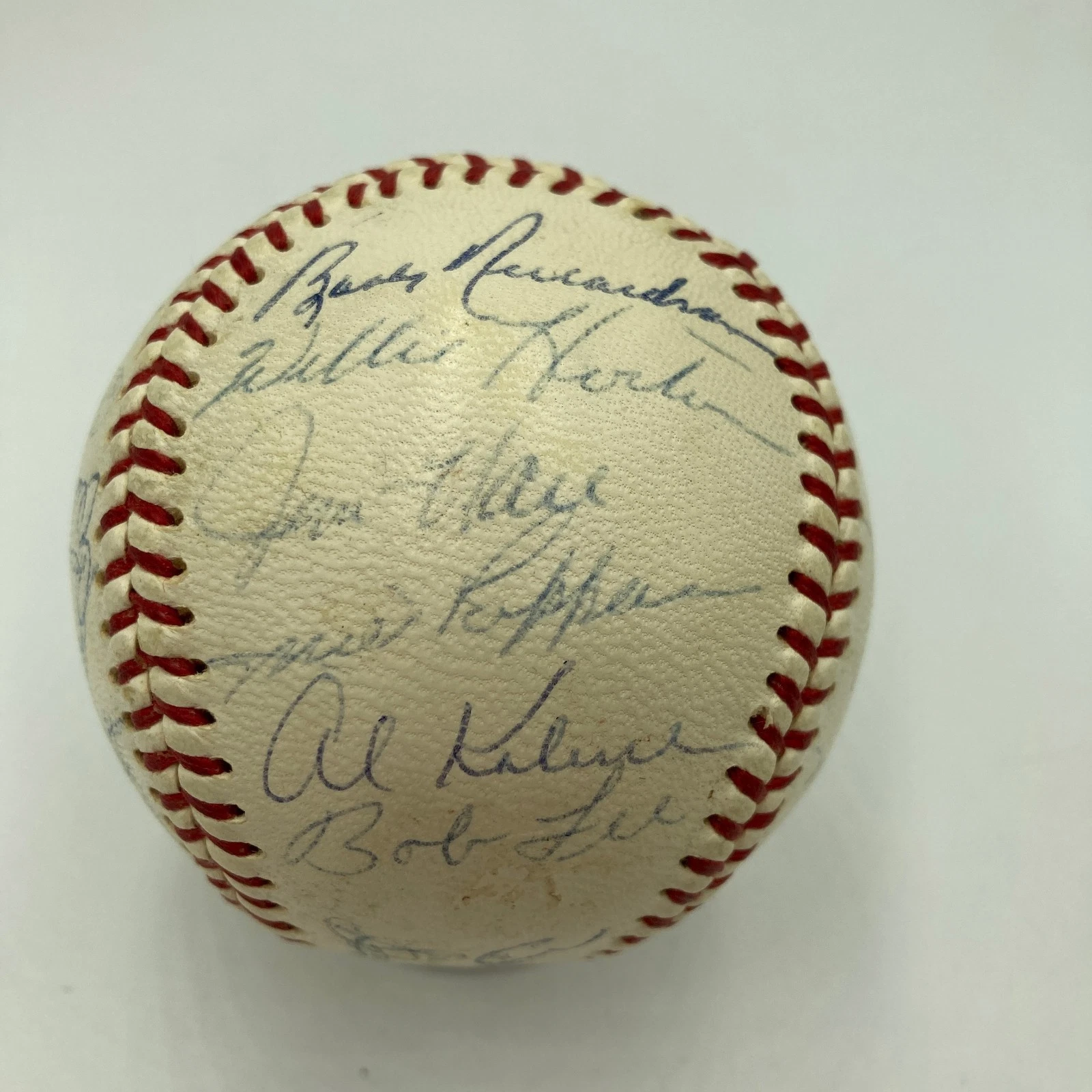 1965 All Star Game Team Signed American League Baseball 30 Sigs JSA COA