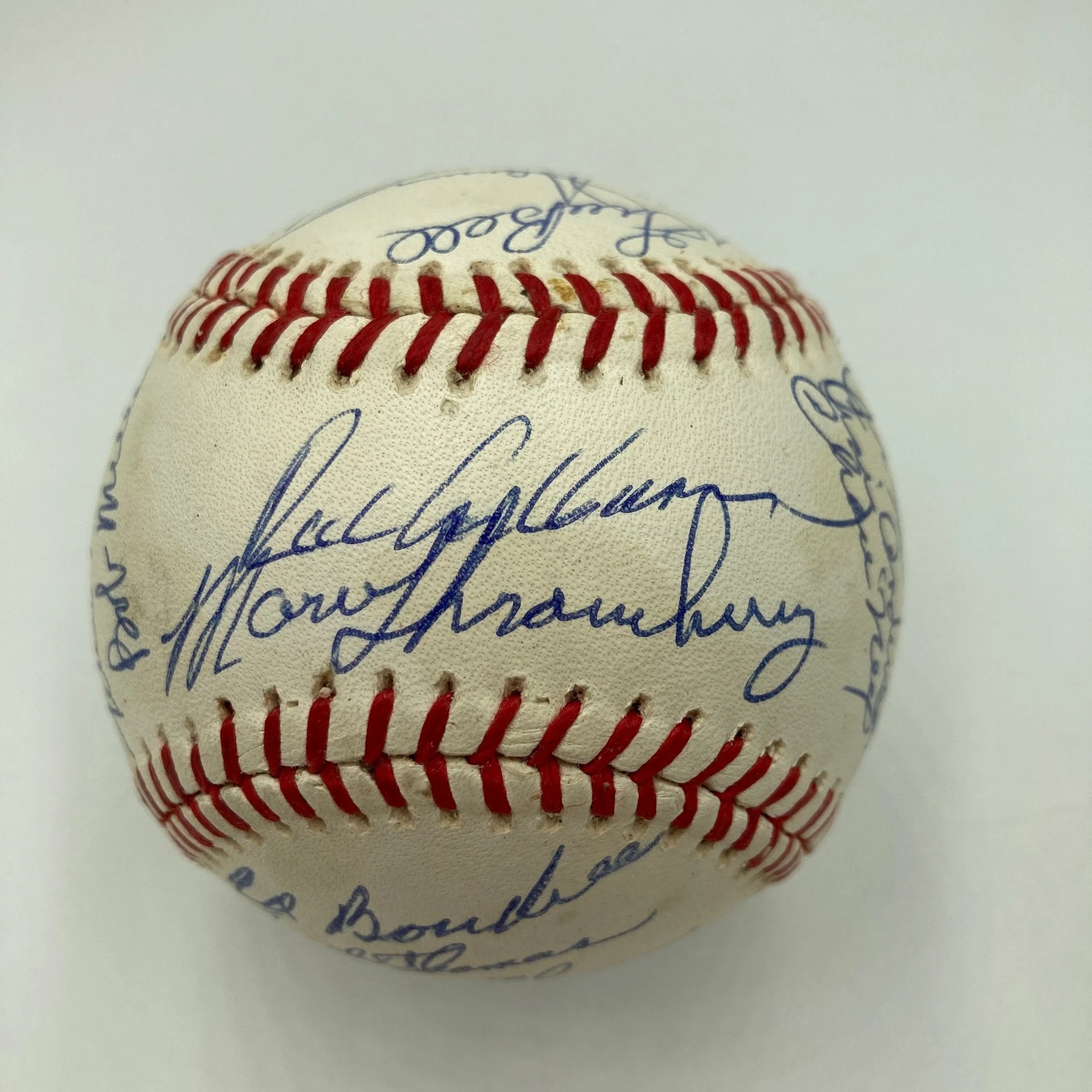 1962 New York Mets Inaugural Season Team Signed National League Baseball JSA COA