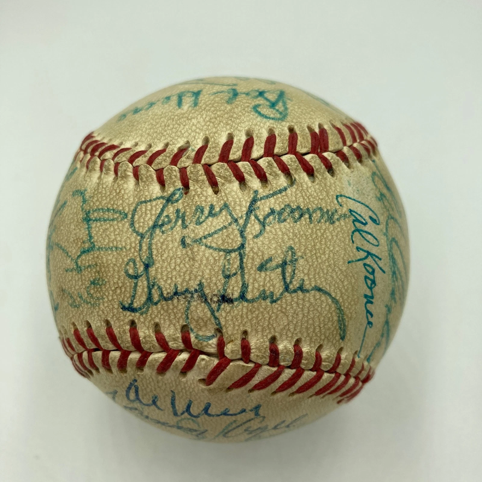 1969 New York Mets WS Champs Team Signed Baseball Gil Hodges Ryan Seaver JSA