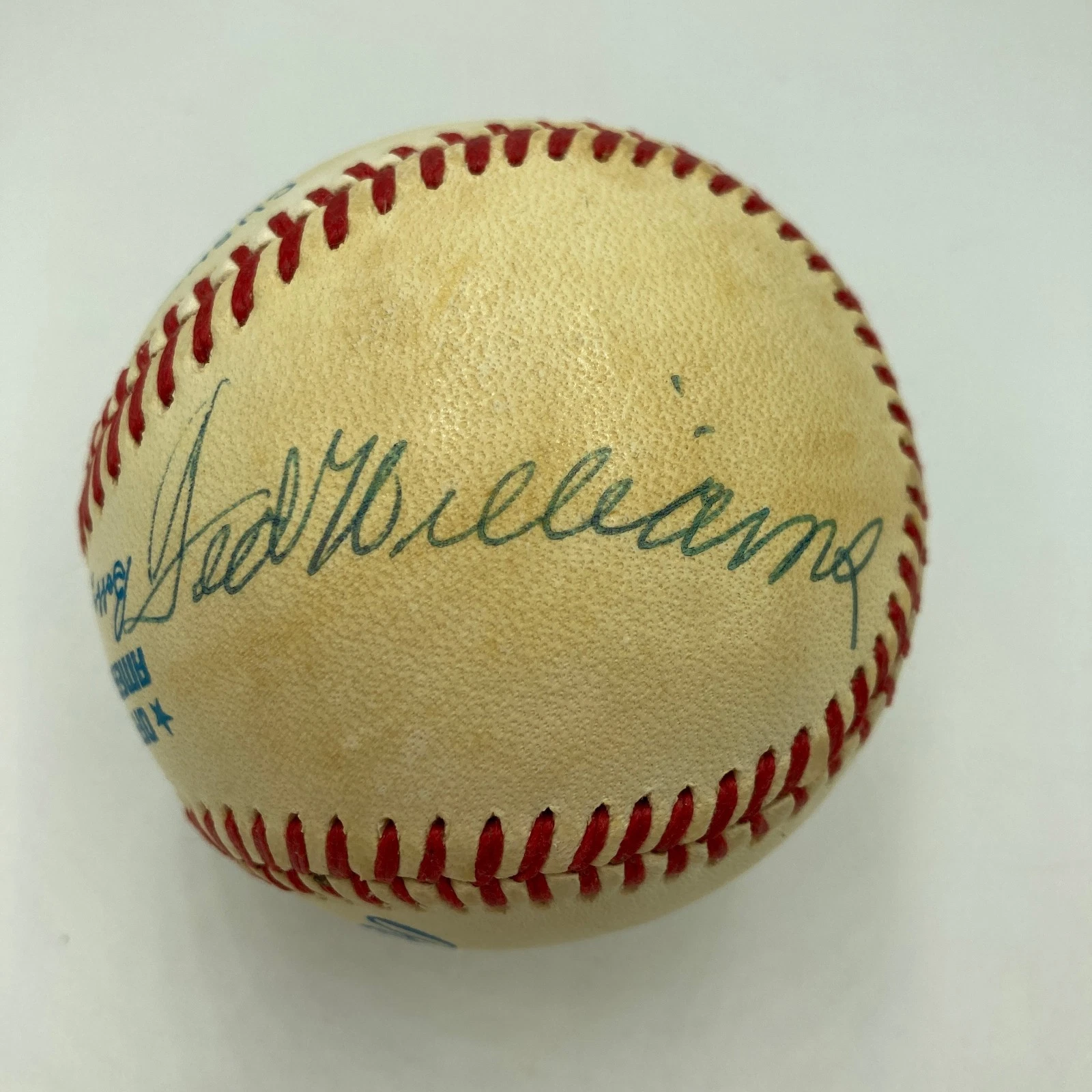 Ted Williams & Bill Terry Signed American League Baseball JSA COA