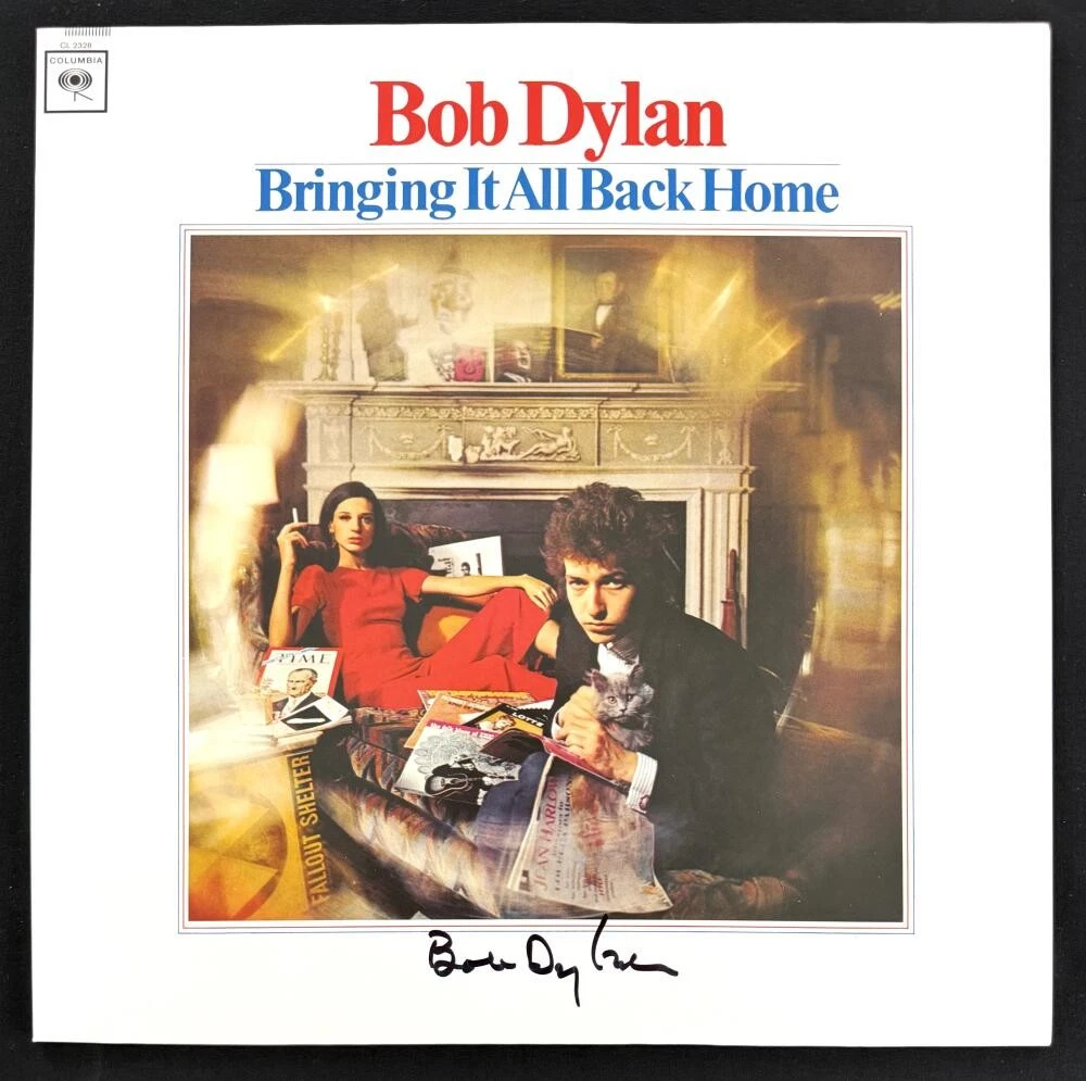 Bob Dylan Signed Autograph Album Vinyl Record LP w/ Manager Jeff Rosen & JSA COA