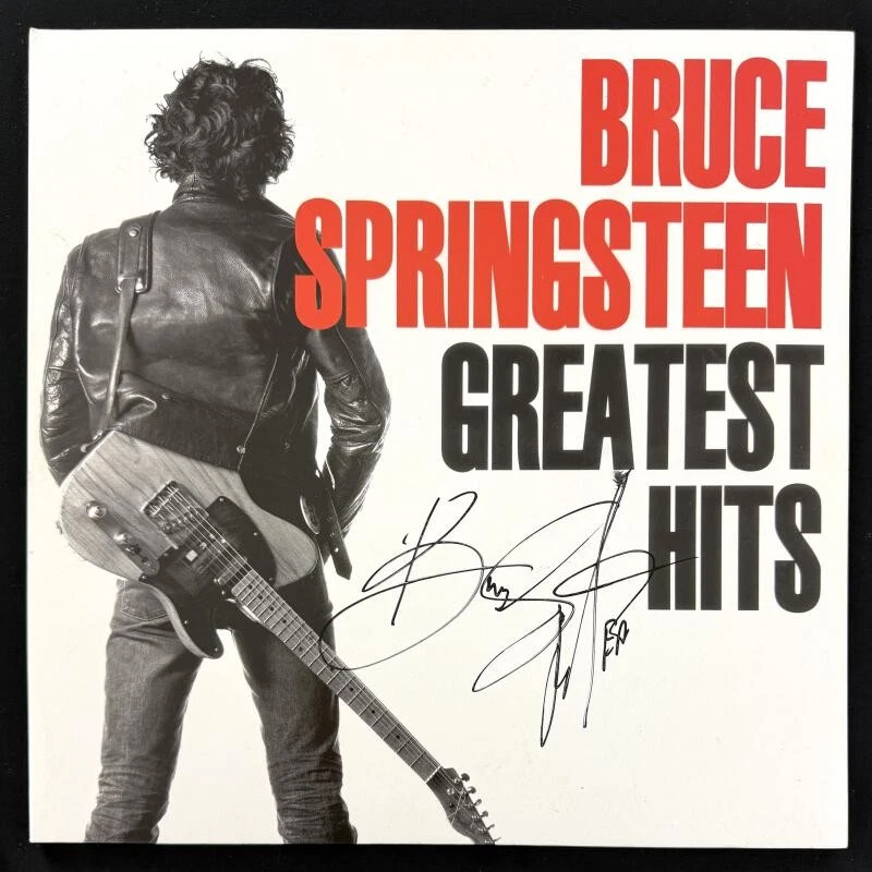 Bruce Springsteen Signed Autograph Album Vinyl Record - Greatest Hits w/ JSA COA