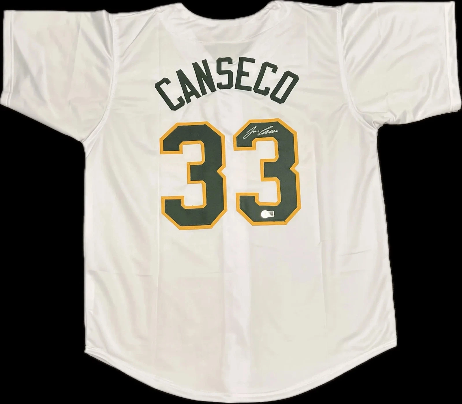 Jose Canseco Signed Oakland Athletics Jersey BAS