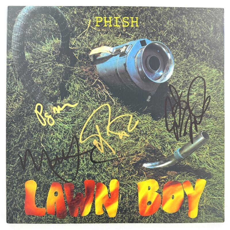 Phish Full Band Signed Autograph Album Record - Jon Fishman Trey Mike Page JSA